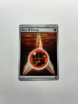 Basic Fighting Energy 022 Scarlet & Violet Energies Pokemon Reverse Holo NM - Image 1