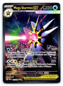 Pokemon Mega Starmie ex Perfect Order ME03 HOLO 118/088 takuyoa NM - Image 1