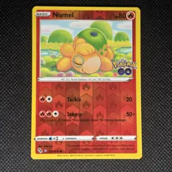 Numel (Peelable Ditto) 013/078 Pokemon GO Reverse Holo - Image 1