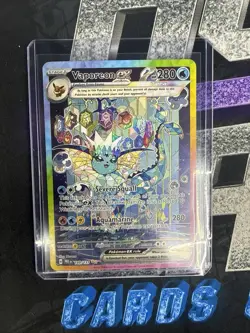 Pokemon Vaporeon ex 149/131 Special Illustration Rare Prismatic Evolutions - Image 1