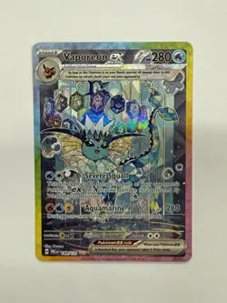 Pokemon Vaporeon ex 149/131 Special Illustration Rare Prismatic Evolutions - Image 2