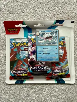 2 x Pokemon TCG Paradox Rift Triple Blister Pack with Promo | New & Sealed 🚚💨 - Image 5