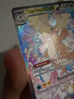 Pokemon Mega Dragonite EX 290/217 Full Art Ultra Rare Stage 2 ASC HP 370 - Image 4