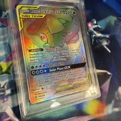 Pokemon Venusaur & Snivy GX 2019 Cosmic Eclipse 249/236 PSA 10 - Image 3