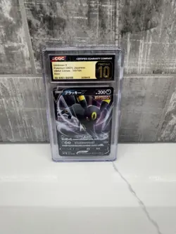 Pokemon 2021 Umbreon V VMAX Climax 100/184 Japanese CGC 10 Pristine - Image 1