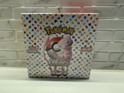 Factory Shrink Wrapped Pokemon 151 Booster Box Japanese 4521329346038 - Image 1