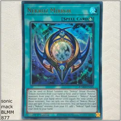 Nekroz Mirror - BLMM-EN165 - Ultra Rare 1st Edition Yugioh - Image 1