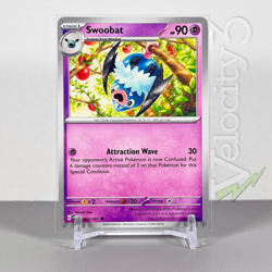 Pokemon TCG Card - Swoobat 33/91 Uncommon | 2024 Paldean Fates | NM/Mint - Image 1