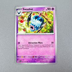 Pokemon TCG Card - Swoobat 33/91 Uncommon | 2024 Paldean Fates | NM/Mint - Image 2