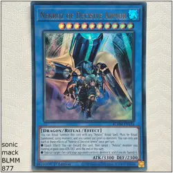 Nekroz of Decisive Armor - BLMM-EN133 - Ultra Rare 1st Edition Yugioh - Image 1
