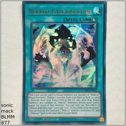 Nekroz Kaleidoscope - BLMM-EN166 - Ultra Rare 1st Edition Yugioh - Image 1