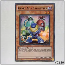 Genex Ally Chemistrer - HA04-EN036 - Super Rare 1st Edition Yugioh (YC129) - Image 1