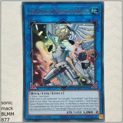 Gem-Knight Phantom Quartz - BLMM-EN156 - Ultra Rare 1st Edition Yugioh - Image 1