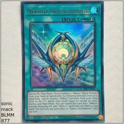 Nekroz Divinemirror - BLMM-EN027 - Ultra Rare 1st Edition Yugioh - Image 1