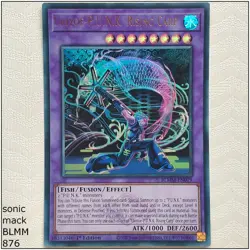 Ukiyoe-P.U.N.K. Rising Carp - BLMM-EN079 - Ultra Rare 1st Edition Yugioh - Image 1