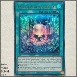 Fabled Realm's Revival - BLMM-EN015 - Ultra Rare 1st Edition Yugioh - Image 1