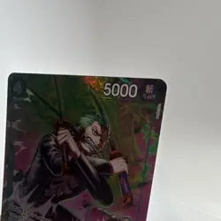 One Piece TCG OP-15/EB04 Roronoa Zoro OP13–037 Treasure Rare -FAST SHIPPING - Image 4