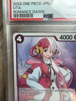 2022 One Piece Uta OP01-005 Romance Dawn Japan PSA 10 GEM Mint Rare - Image 3