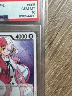 2022 One Piece Uta OP01-005 Romance Dawn Japan PSA 10 GEM Mint Rare - Image 4