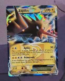 Zapdos EX - 48/135 - Pokemon Plasma Storm Black & White Ultra Rare Card NM - Image 1