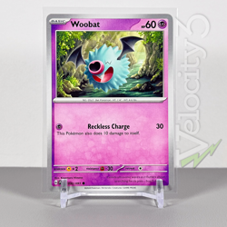 Pokemon TCG Card - Woobat 32/91 Common | 2024 Paldean Fates | NM/Mint - Image 1