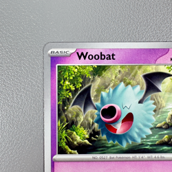 Pokemon TCG Card - Woobat 32/91 Common | 2024 Paldean Fates | NM/Mint - Image 3
