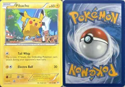 Pikachu 20/108 Common Roaring Skies Pokemon Lightly Played - Image 1