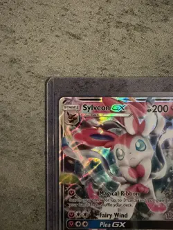 Sylveon GX 92/145 Sm-Guardians Rising Holo LP Pokemon TCG - Image 3