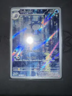 Poliwhirl 176/165 Illustration Rare Full Art Pokemon TCG Scarlet & Violet 151 - Image 1