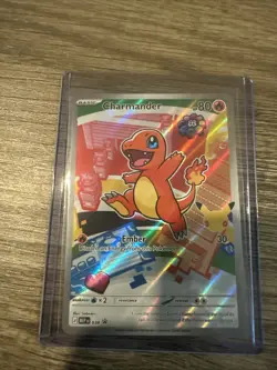 Pokemon TCG Charmander MEP Holo 038 2026 First Partner Illustration Collection - Image 1