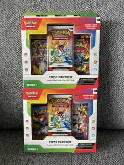 2x Pokemon TCG: First Partner Illustration Collection—Series 1 ✅New & Sealed📦 - Image 1