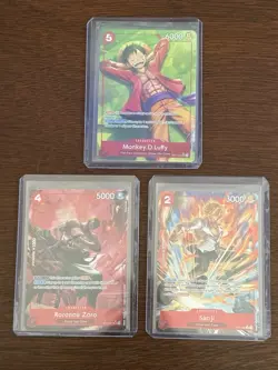 One Piece English Starter Deck EX: Gear 5 (ST21) Luffy Zoro & Sanji (Parallel) - Image 1