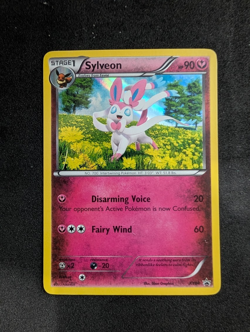 Sylveon - XY04 - Sheen Holo - XY Black Star Promo - Pokemon Card - LP - Image 1
