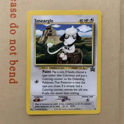 Smeargle Promo Card 32 WOTC Near Mint Black Star Promo Card (fast dispatch) - Image 1