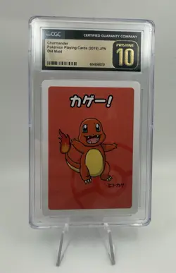 Pokemon Playing Cards Old Maid Set Charmander 2019 Japanese CGC Pristine 10 - Image 1
