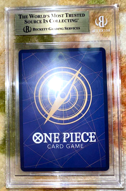 BGS 10 Sanji P-034 Championship Event Pack Finalist English One Piece Card PSA - Image 2