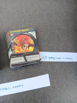 Bakugan Card Lot 58 Cards, 35,Metal, 23 Regular. - Image 5