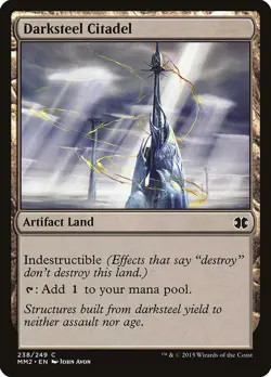 Darksteel Citadel Playset [x4] - Modern Masters 2015 - Magic The Gathering MtG - Image 1