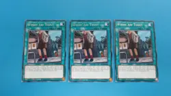 3x WHERE ARE THOUU SPELL RARE JUSH-EN028 1ST EDITION YUGIOH NM UNPLAYED - Image 1