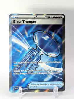 Pokemon Glass Trumpet 260/217 Ascended Heroes Full Art Hyper Rare NM/M - Image 1