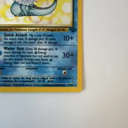 Pokemon TCG Vaporeon Jungle 12/64 Holo Rare Stage 1 80 HP 1999 English - Image 4