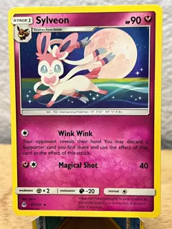 Forbidden Light Sylveon 87/131 Rare Pokemon NM/M - Image 1