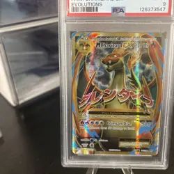 2016 POKEMON XY EVOLUTIONS #101 FA/M CHARIZARD EX EVOLUTIONS PSA 9 - Image 2