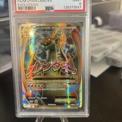 2016 POKEMON XY EVOLUTIONS #101 FA/M CHARIZARD EX EVOLUTIONS PSA 9 - Image 3
