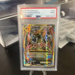 2016 POKEMON XY EVOLUTIONS #101 FA/M CHARIZARD EX EVOLUTIONS PSA 9 - Image 4