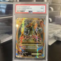 2016 POKEMON XY EVOLUTIONS #101 FA/M CHARIZARD EX EVOLUTIONS PSA 9 - Image 5