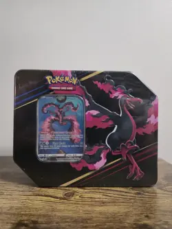 Pokemon TCG - Crown Zenith Tin [Galarian Moltres] - FACTORY SEALED - Image 1