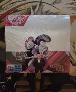 Destined Rivals Booster Box Factory Sealed Pokemon TCG - Image 1