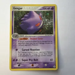 Gengar 5/92 Holo Rare With Swirl 🌀 From EX Legend Maker VLP Pokemon TCG - Image 1