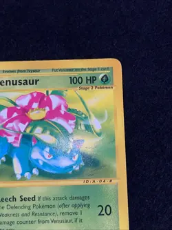 Pokemon TCG Venusaur Expedition Base Set, 67/165, Regular Rare LP - Image 4